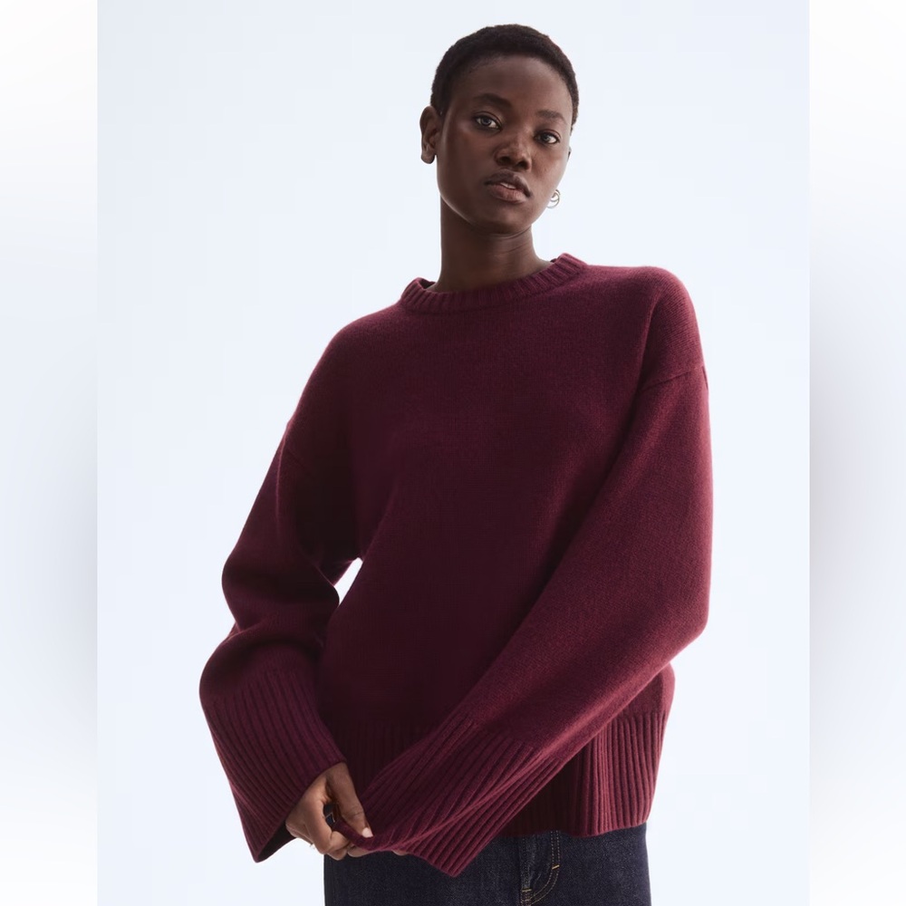 NWT H&M Wool Cashmere Blend Sweater